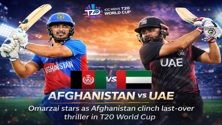 Afghanistan vs UAE