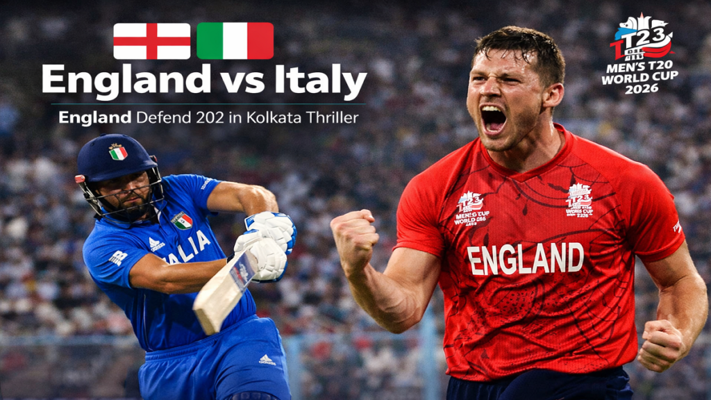 England vs Italy