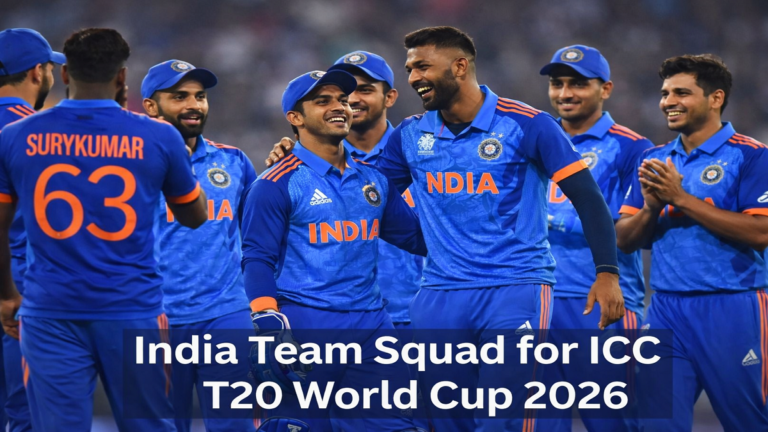 India Team Squad