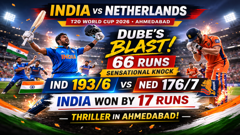 India vs Netherlands