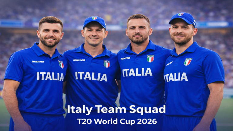 Italy Team Squad