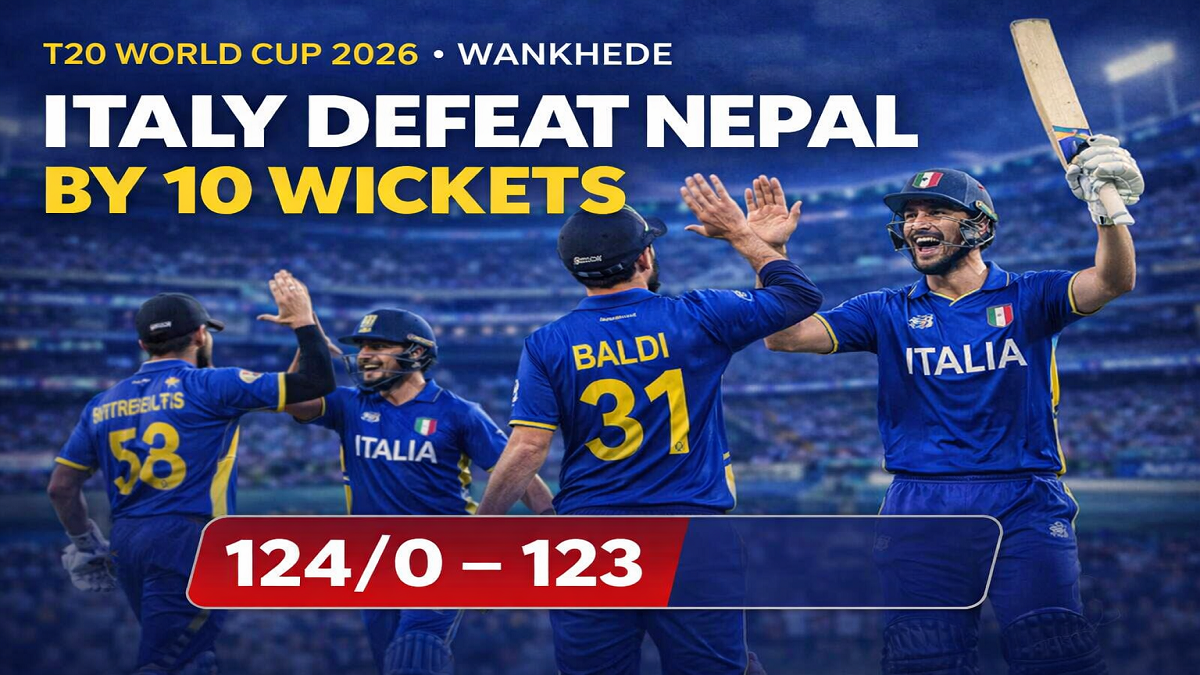 Italy defeat Nepal
