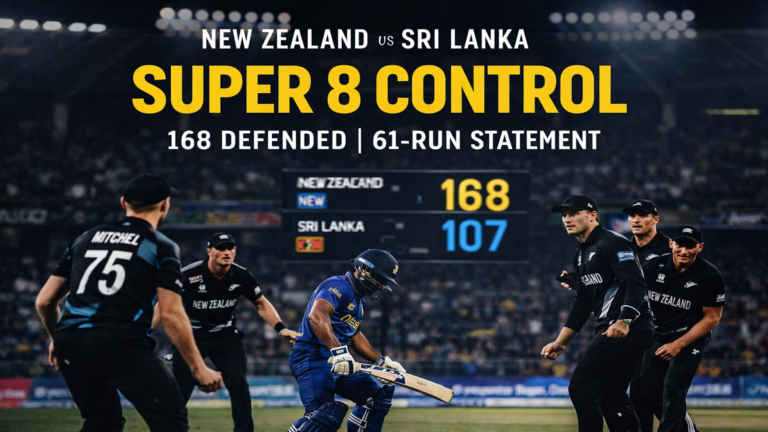 New Zealand vs Sri Lanka