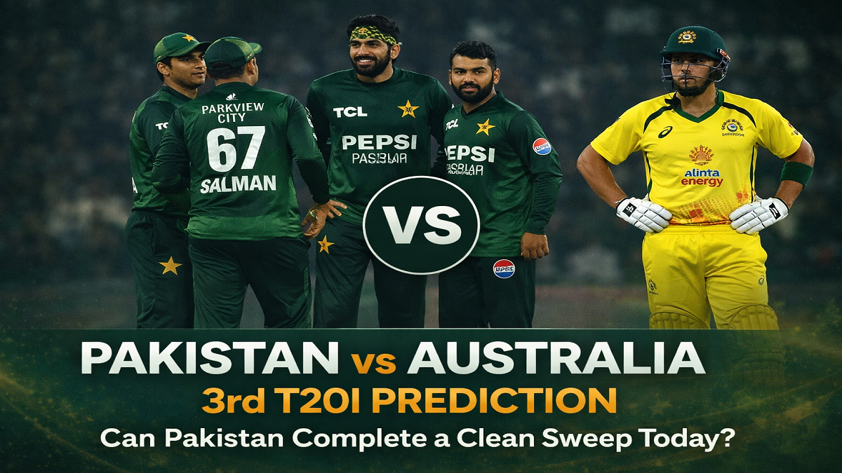 Pakistan vs Australia 3rd T20I prediction