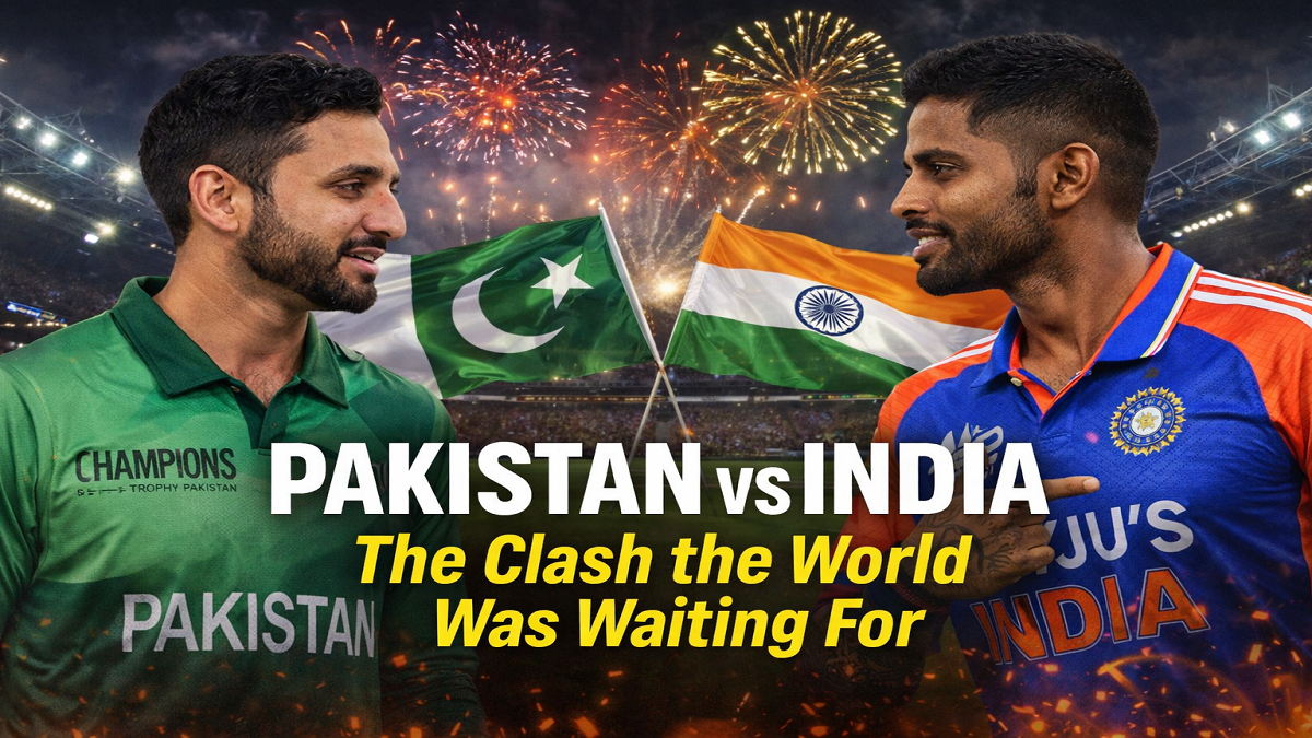 Pakistan vs India Clash Confirmed for T20 World Cup 2026