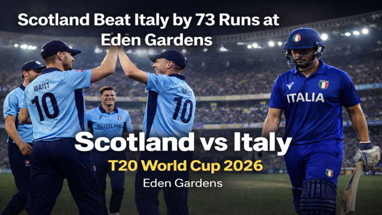 Scotland Beat Italy