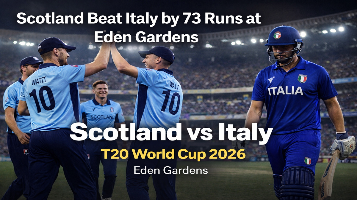Scotland Beat Italy