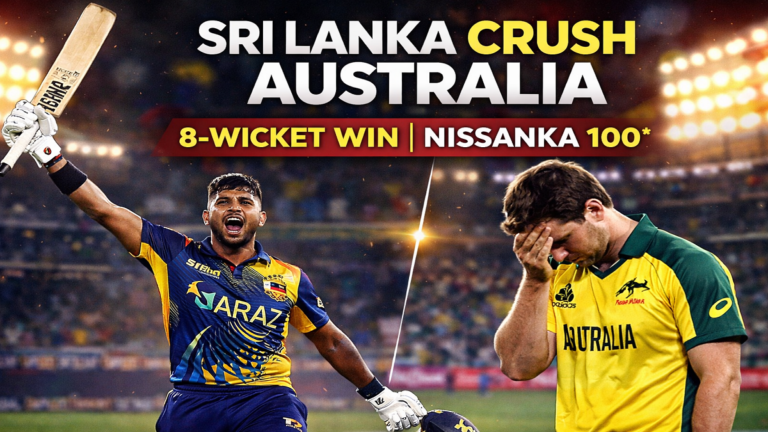 Sri Lanka Crush Australia