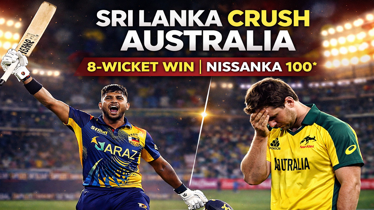 Sri Lanka Crush Australia