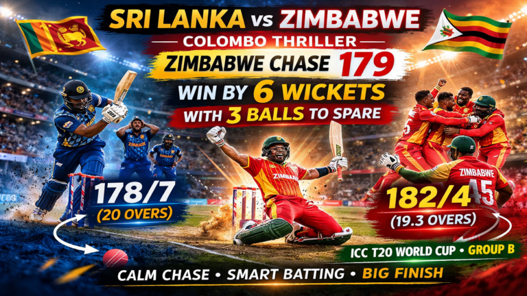 Sri Lanka vs Zimbabwe