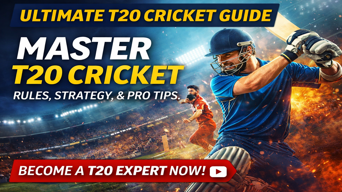 Ultimate T20 Cricket Guide Beginner to Pro Mastery