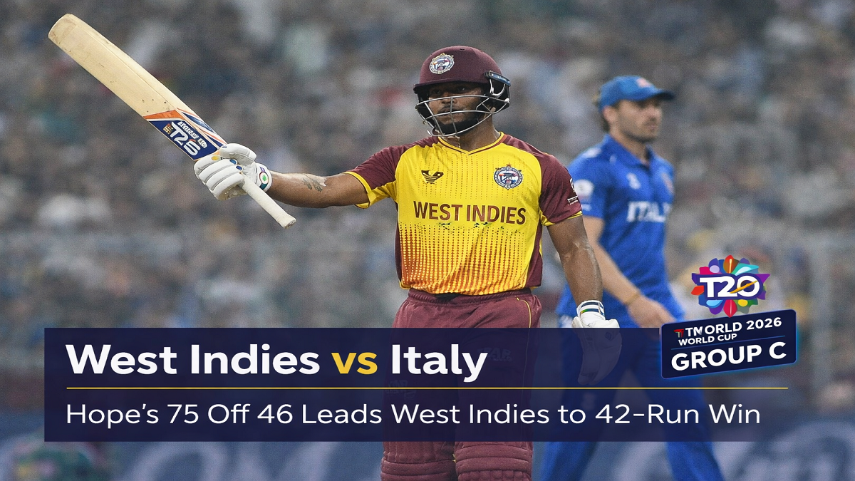 West Indies vs Italy